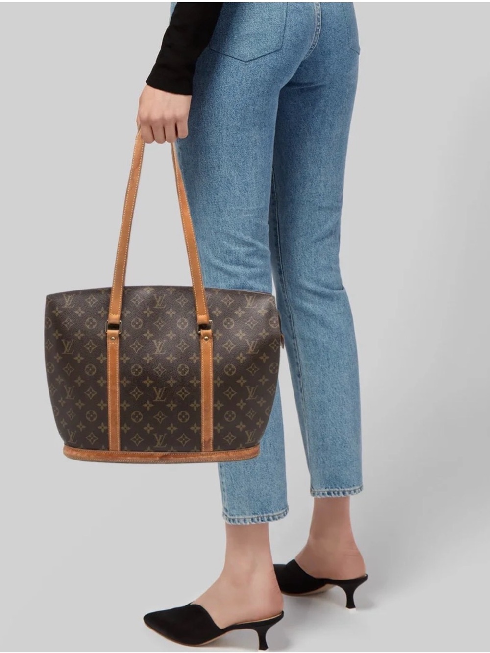 Louis Vuitton Babylone Monogram Tote Authentic